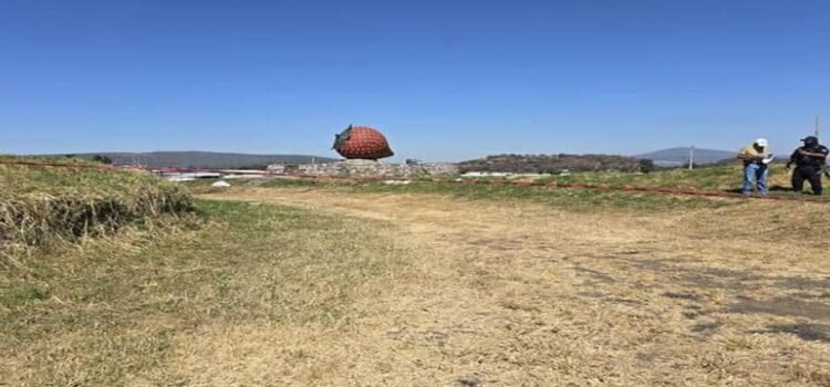 En Michoacán localizan cabeza humana junto al monumento de La Fresa en Jacona