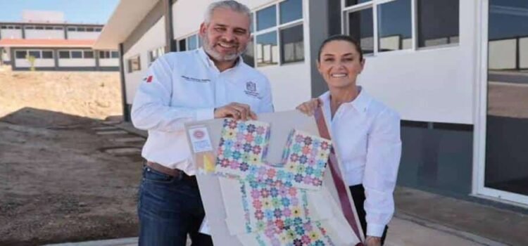 Sheinbaum y Bedolla revisan proyectos de infraestructura para Michoacán