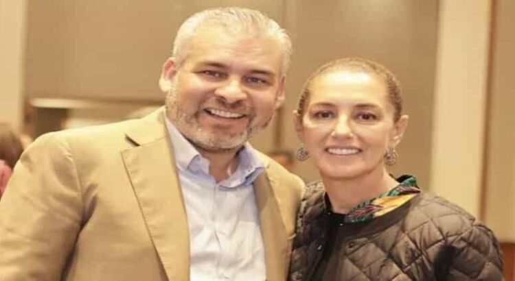 Gobernador de Michoacán apoya iniciativa de Sheinbaum contra el nepotismo