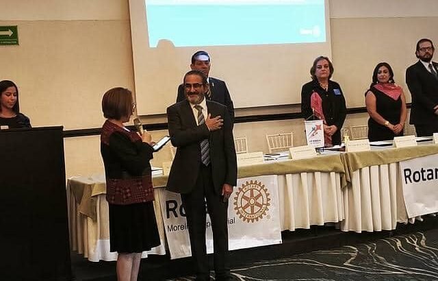 Con una visión altruista, entregan carta constitutiva del Club Rotario Morelia Empresarial