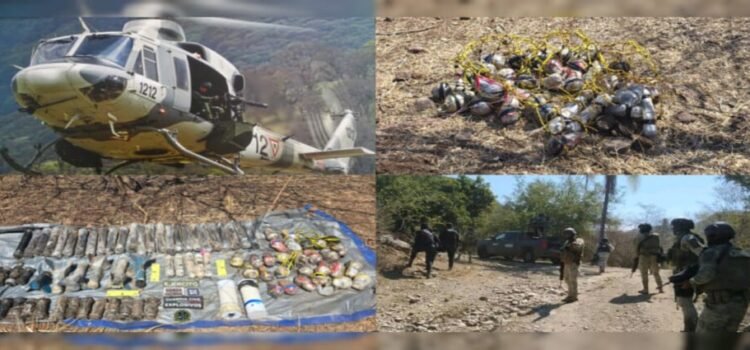 Ejército decomisa 116 explosivos en Michoacán