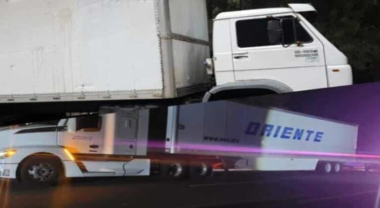 En distintas acciones, SSP Michoacán recupera 2 tractocamiones robados