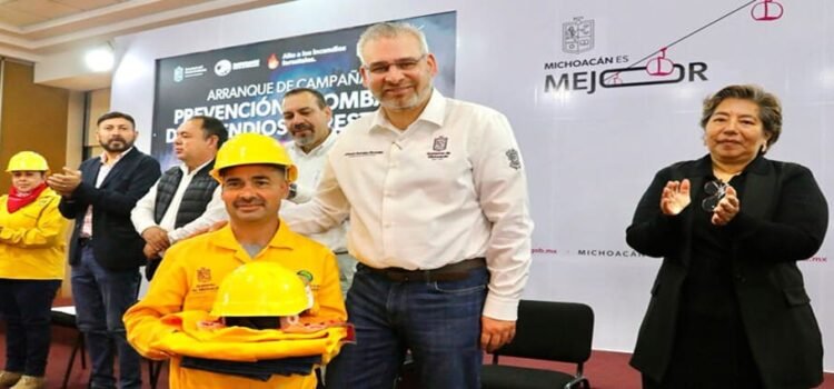 Michoacán usa sistema de alerta temprana de incendios forestales