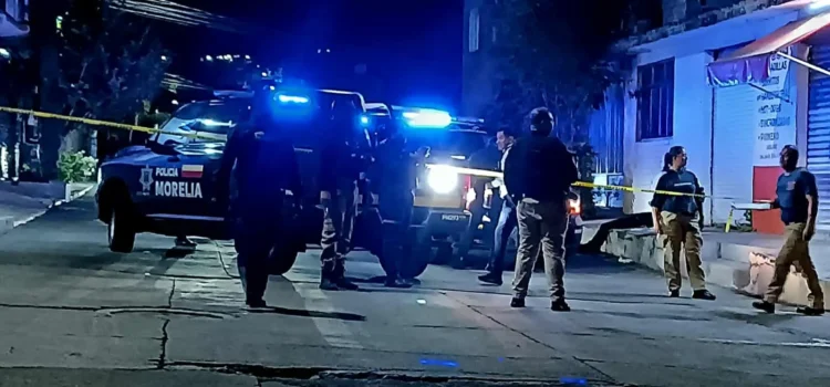 Ataque armado en Morelia deja dos hombres y una mujer muertos