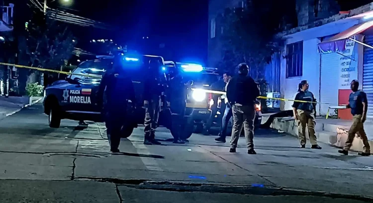 Ataque armado en Morelia deja dos hombres y una mujer muertos