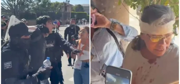 En Morelia, al menos cuatro periodistas resultan lesionados por la GN en marcha de la Generación Z