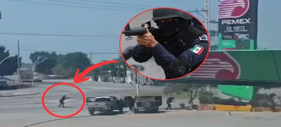 Hombres armados atacan a elementos federales en gasolinera de Michoacán tras la muerte de El Mencho