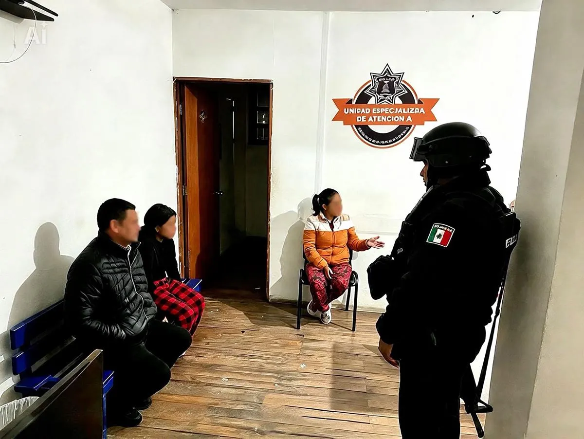 Policías de Uruapan encuentran a menor reportada como desaparecida
